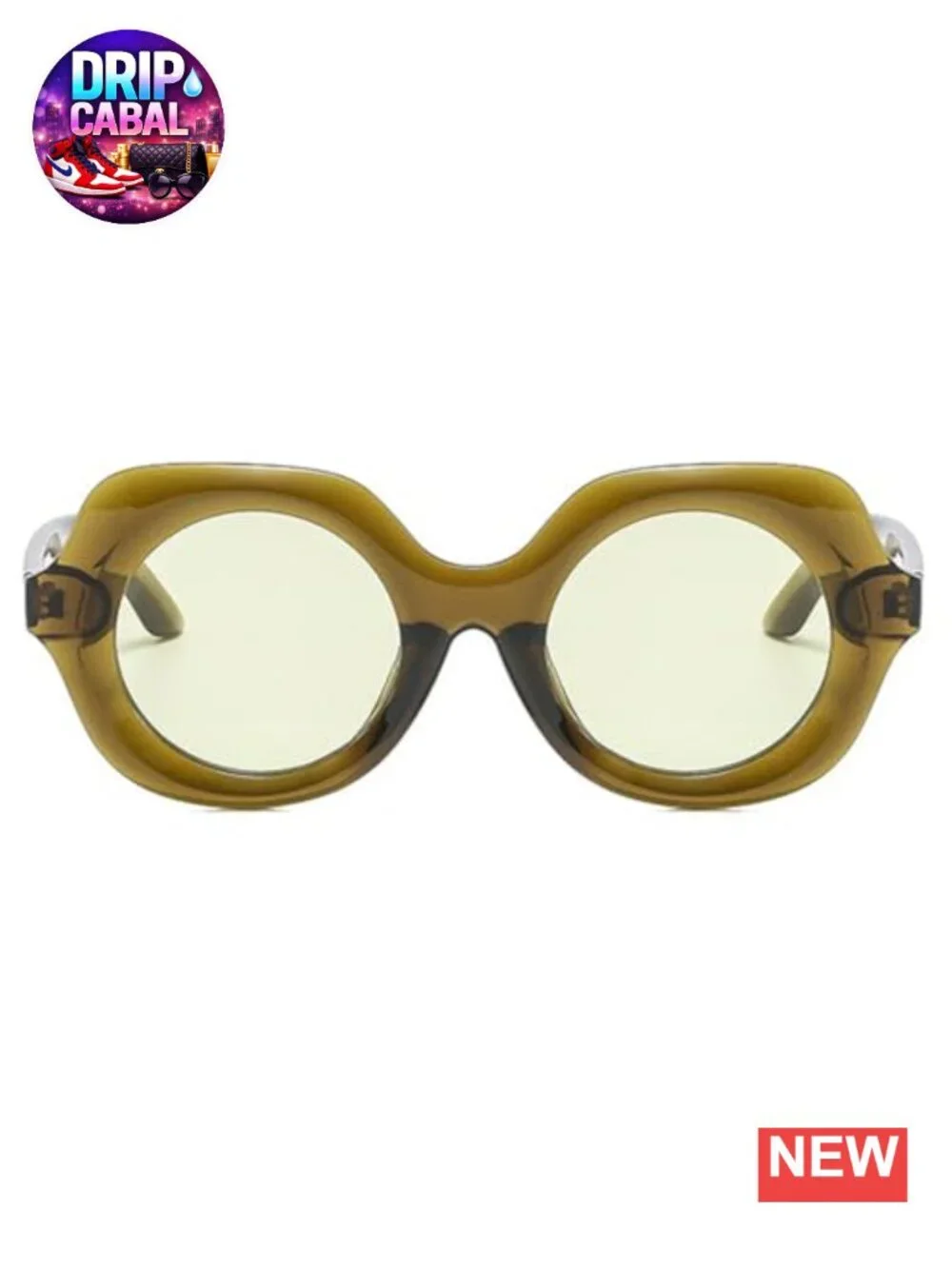 Vintage Gradient Square Sunglasses UV400 Plastic Frame Fashion Shades